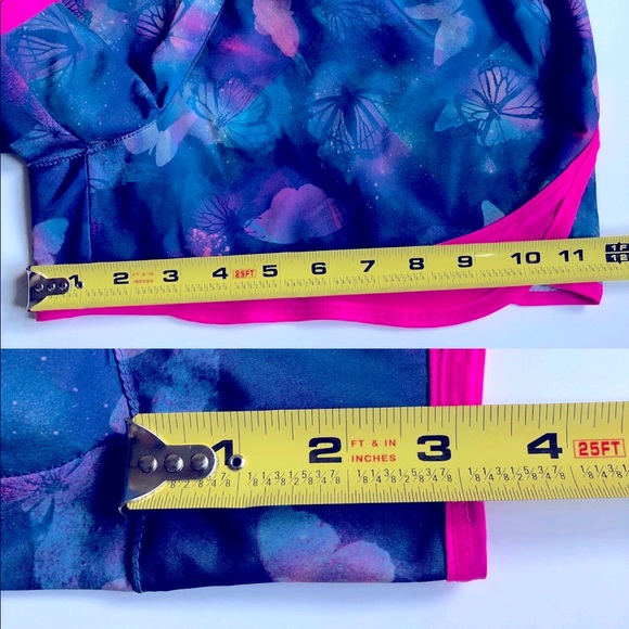 🆕 SO Running Shorts Butterfly Size 16 Girl’s NWOT - Picture 8 of 13